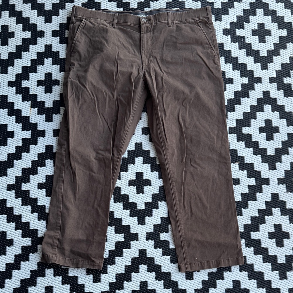 SONOMA Flexwear Straight Chinos - 42x30 - men’s big & tall